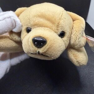 Ty Beanie Baby Fetch Dog 1997 Vintage Plush w/ Tag